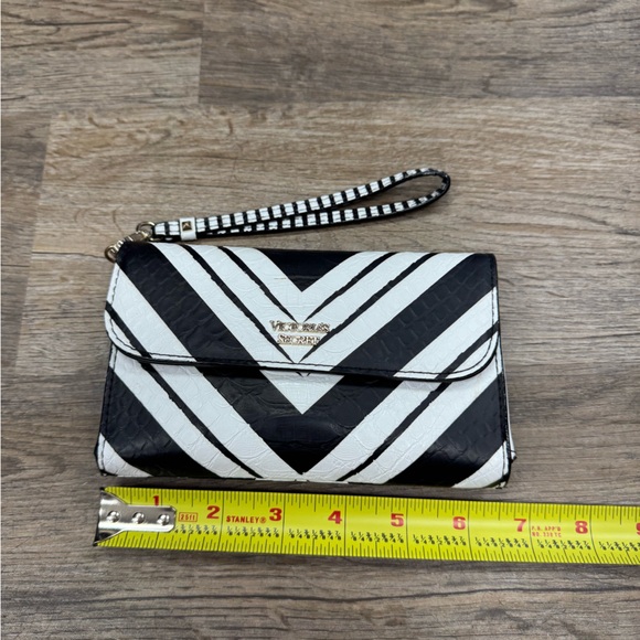 Victoria's Secret Handbags - Victoria’s Secret Black and White Clutch